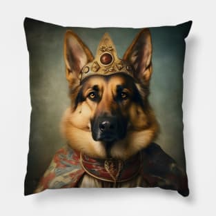 German Shepherd The King Pillow