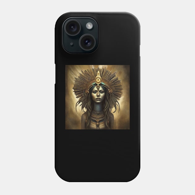 Queen of Ancient Egypt Phone Case by ArtDeKong