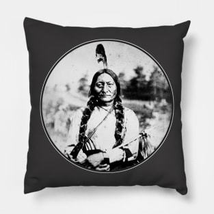 sitting bull Pillow