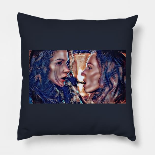 Earp Sisters Playing Pass The Mikshun Pillow by NotMeMyPanic