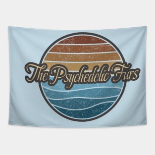 The Psychedelic Furs Retro Waves Tapestry