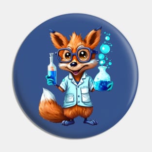 The Chemist Fox Pin