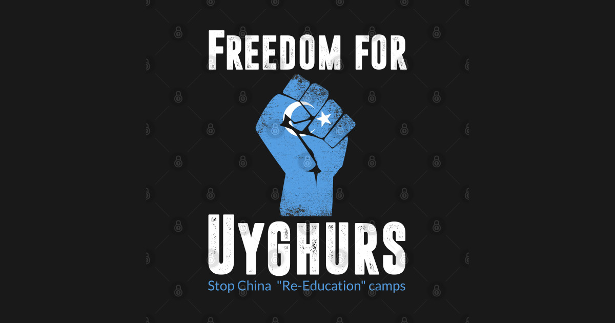 FREEDOM FOR UYGHURS - Free Uighurs - T-Shirt | TeePublic