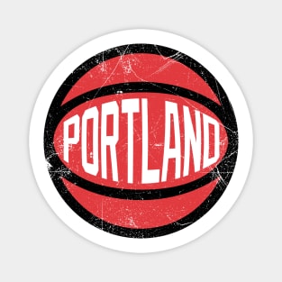 Portland Retro Ball - Black Magnet