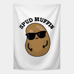 Spud Muffin Cute Potato Pun Tapestry