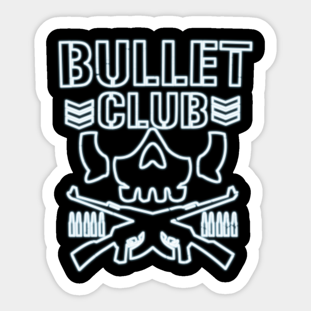 Bullet Club Neon - Bullet Club - Sticker | TeePublic