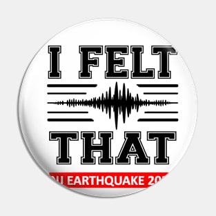 New Jersey Earthquake Alert Pin