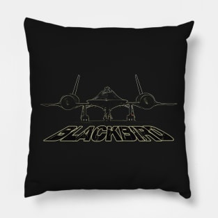 Blackbird SR 71 Pillow