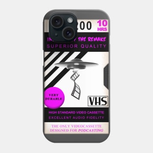 Classic Invasion of the Remake VHS Video Cassette - Retiring November 30, 2022 Phone Case