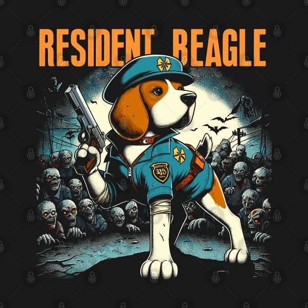 Resident Beagle by Lima's