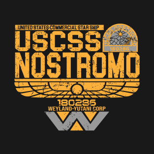 USCSS Nostromo aged T-Shirt