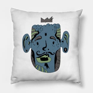 Mellow Cool Strange King Pierre Pillow