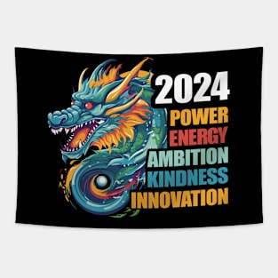 Chinese New Year Tshirt Gift, Dragon Shirt, 2024 New Year, Year of the Dragon, Lunar New Year, CNY 2024, Vietnamese New Year, Tet 2024 Tapestry