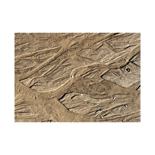 Abstract Sand Texture Pattern by WiredDesigns