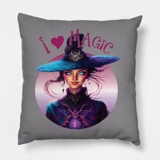 I Love Magick Pillow