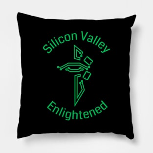 Silicon Valley Enlightened Pillow