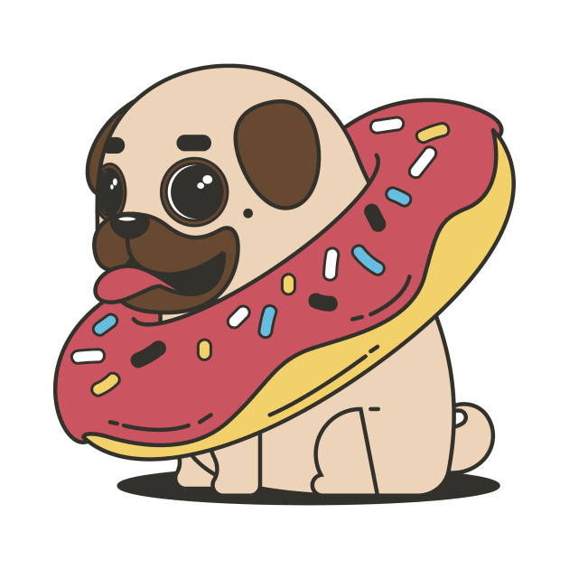 Puggy Donut by TrendX