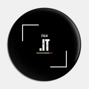 Minimalist Design for Travelers Italy Edition /// Gifts for Travel and Technology Lovers Pin