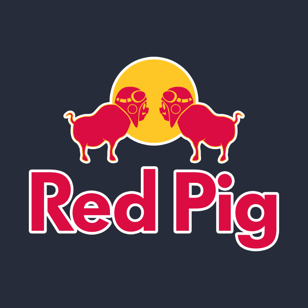 Red Pig by robotrobotROBOT