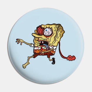 Zombie Spongebob Pin