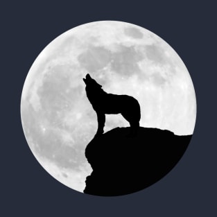 Wolf under the moon T-Shirt