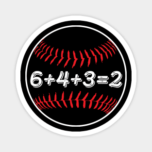 643 Double Play Baseball Player Gift Baseball Saying Magnet