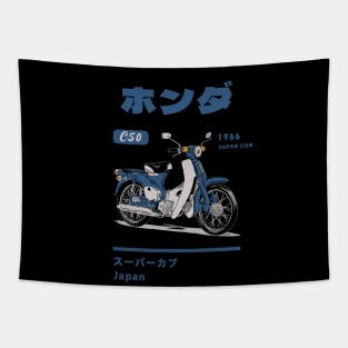 Honda C50 Japan Dark edition Tapestry