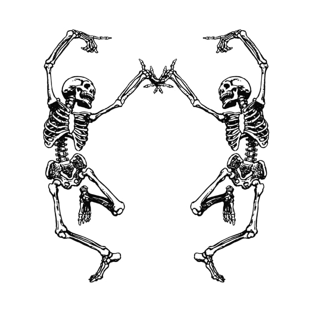 dancing skeletons at halloween party by presstex.ua@gmail.com