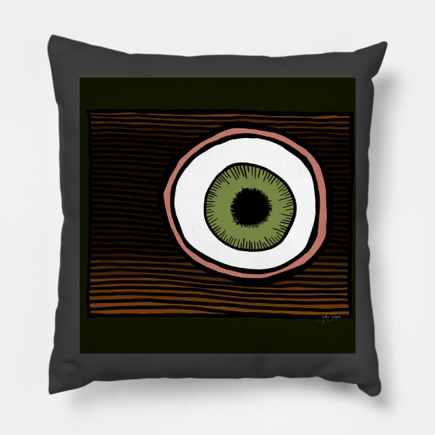 Eye in the Sky Pillow by JSnipe