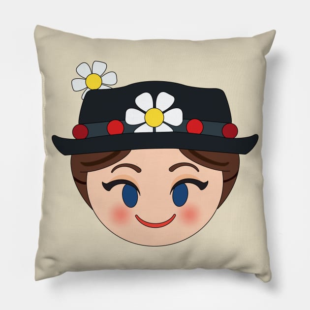 Mary Poppins Pillow by BeckyDesigns