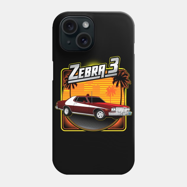 Zebra 3 - Street Machine Phone Case by dustbrain