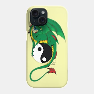 Yin Yang Dragon Phone Case