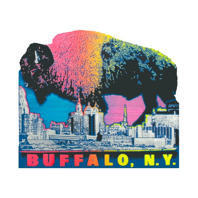 Buffalo, NY Skyline Buffalo by zsonn