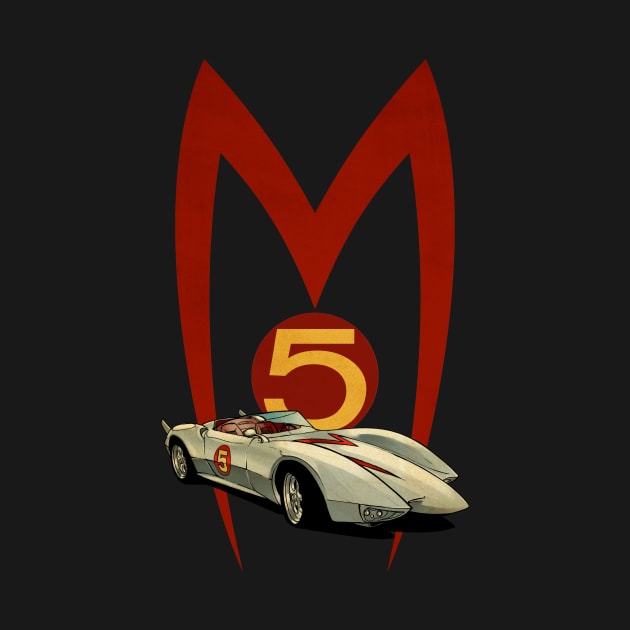 VINTAGE SPEED RACER MACH 5 copy by GOAT777