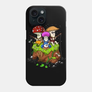 Hippie Magic Mushrooms Phone Case