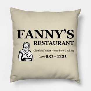 Fanny's Restauant Pillow