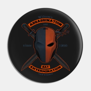 Deathstroke's mercenary services Pin