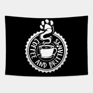 Coffee and Brittanys - Brittany Tapestry