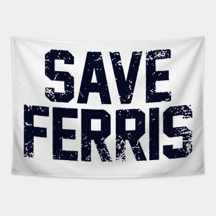 Save Ferris 80s Tapestry