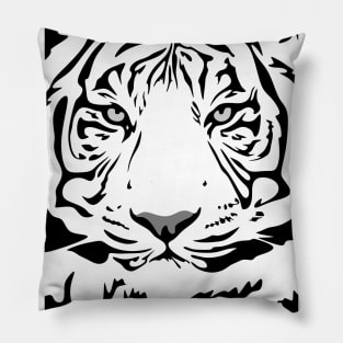 Tiger king face mask Pillow