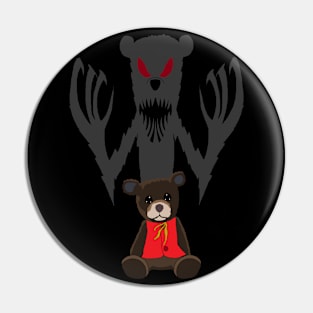 imaginary chauncey the bear Pin