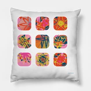 Pattern grid part 2 Pillow