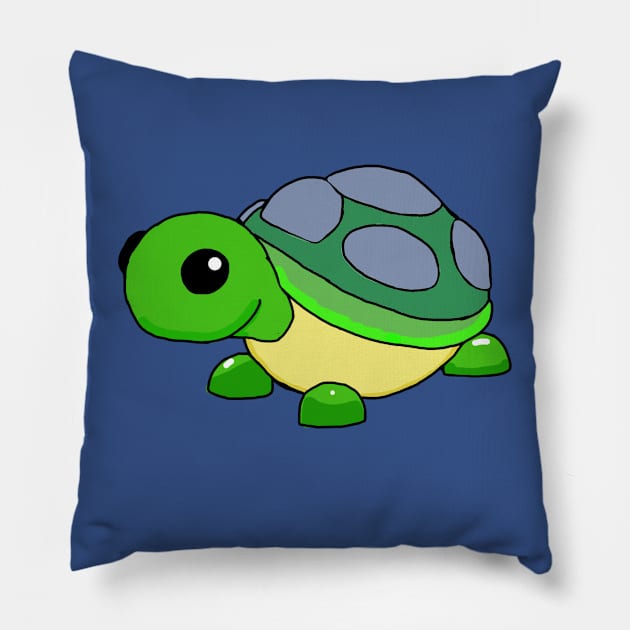 Turtle Pillow by Tfire art