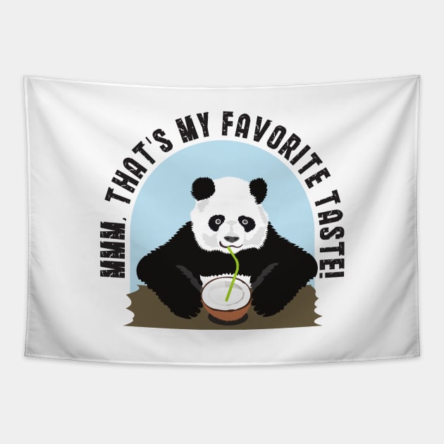 Panda mmm Tapestry by mypointink