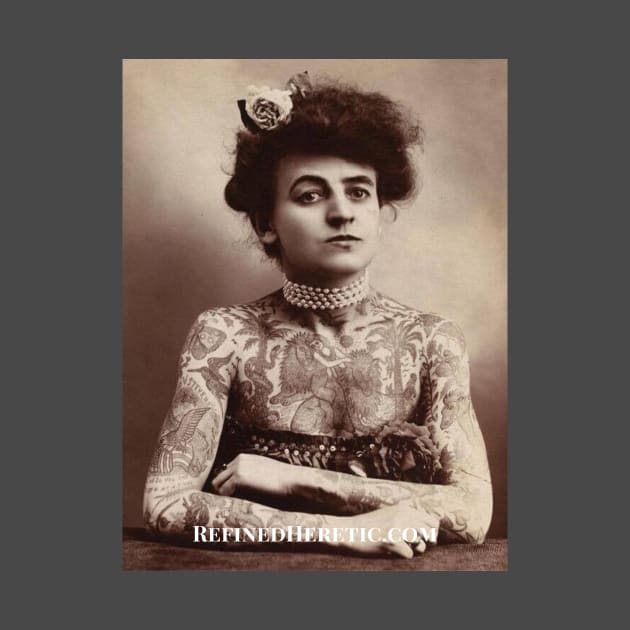 Maude Wagner - America's First Women Tattoo Shop Owner by RefinedHeretic