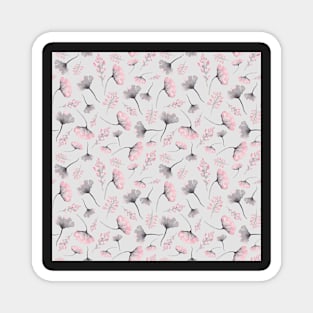 Pink Poppy Medium Magnet