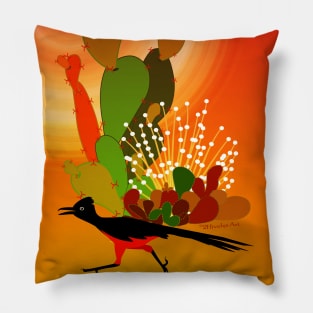 Roadrunner Sunrise Pillow