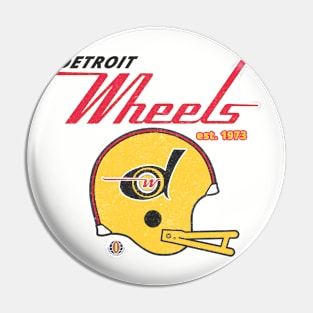 Detroit Wheels Pin