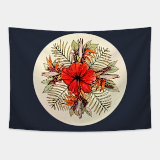 Hibiscus Paradise Tapestry