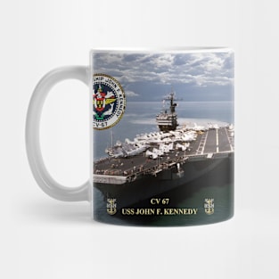 Russian aircraft carrier Admiral Kuznetsov #1 Coffee Mug by Mariel  Mcmeeking - Mobile Prints